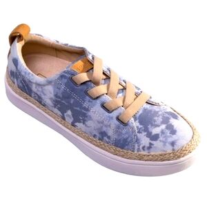 Spenco Blue Tie Dye sneakers